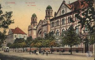 Serbia, Synagogue in Novi Sad (Neusatz, Ujvidék)